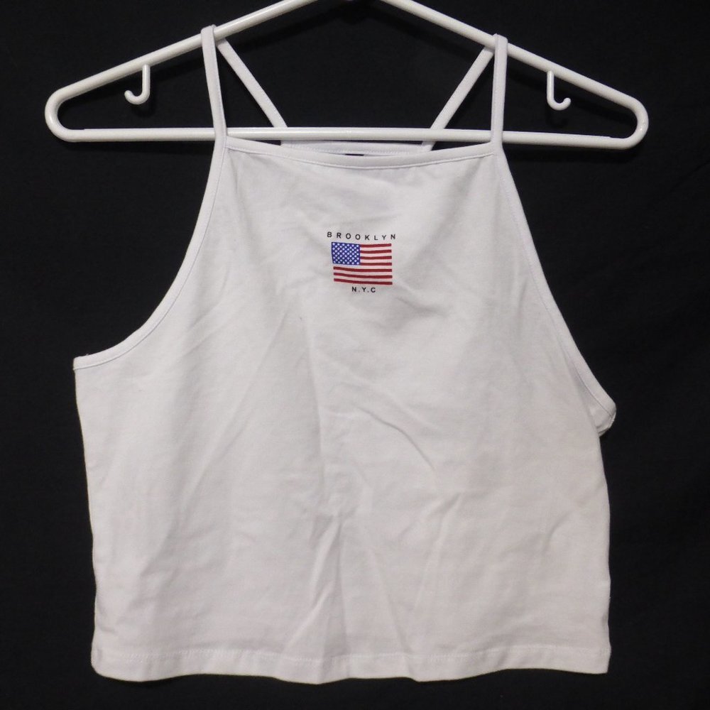 DIVIDED by H&M, medium, tank top, Brooklyn N.Y.C. graphic print, BNWT